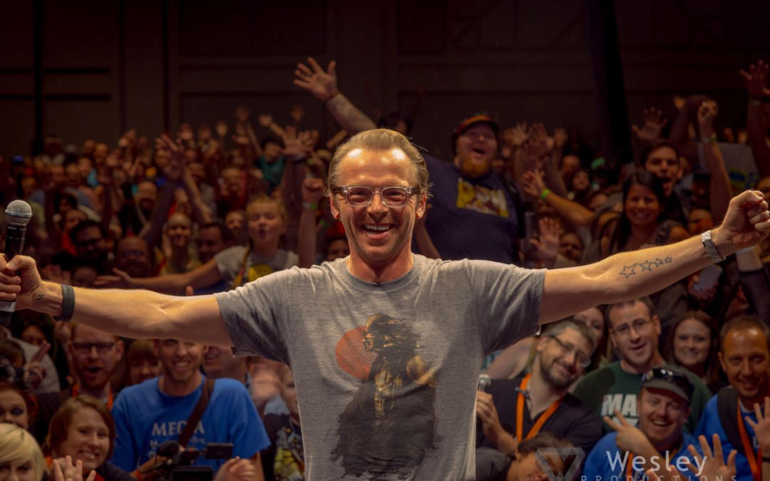 Simon Pegg Panel SLC Fantasy Con 2014